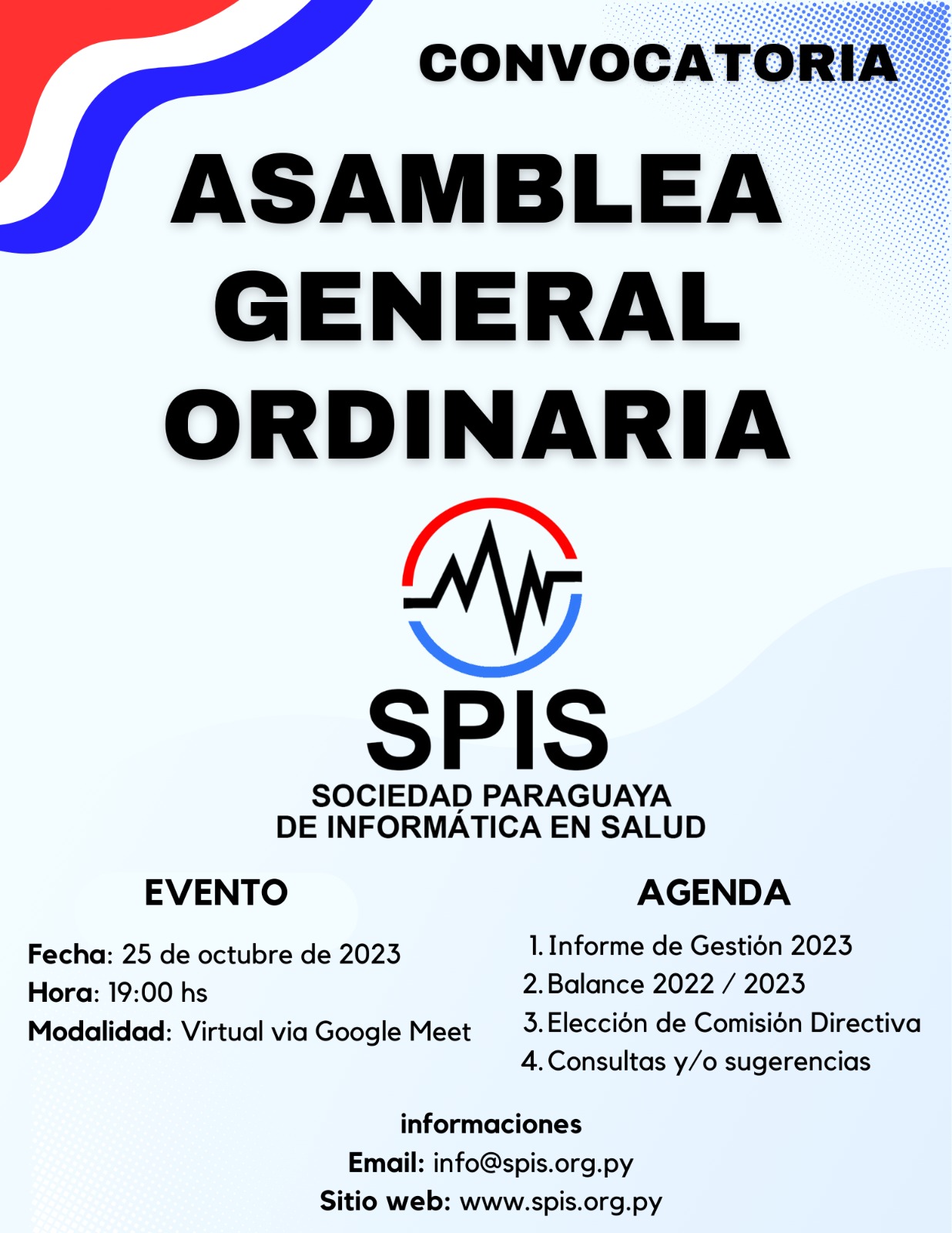 Asamblea General Ordinaria - 25 de Octubre de 2023